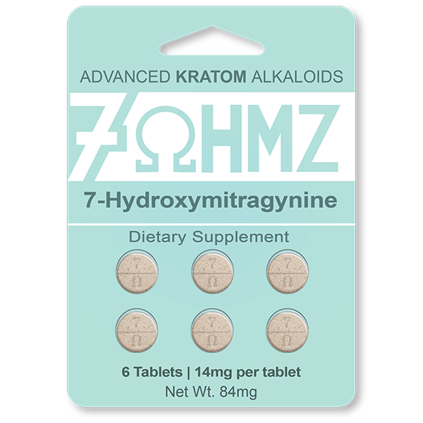7OHMZ Kratom Tablets 6-Pack