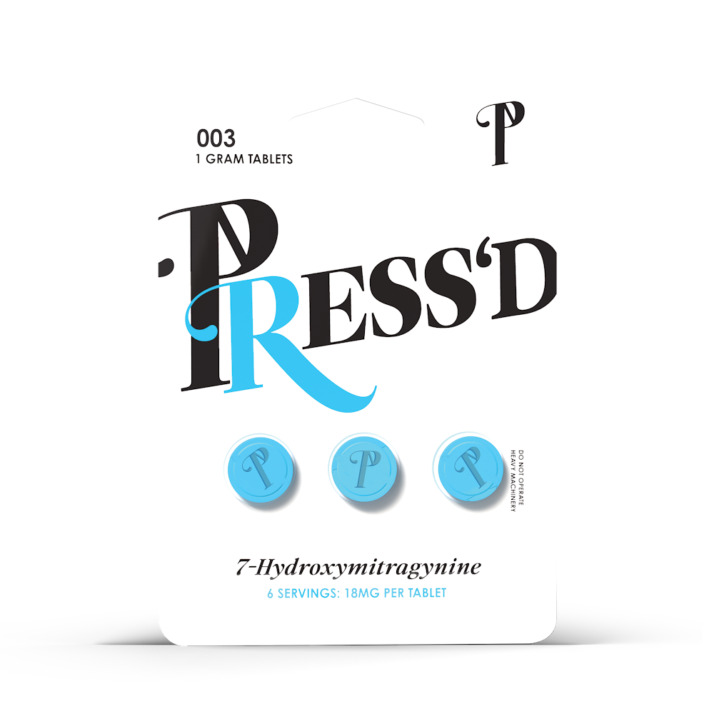 Press'd Kratom Tablets - 18mg