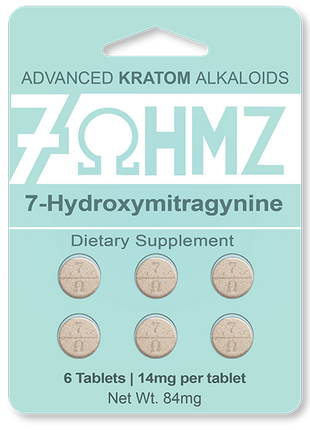 7OHMZ Kratom Tablets 6-Pack