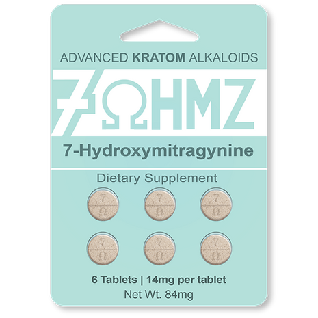 7OHMZ Kratom Tablets 6-Pack