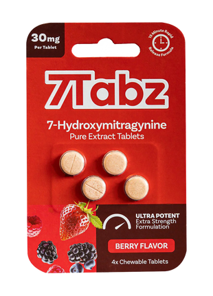 7Tabz 30mg 4 Count - Berry Flavor