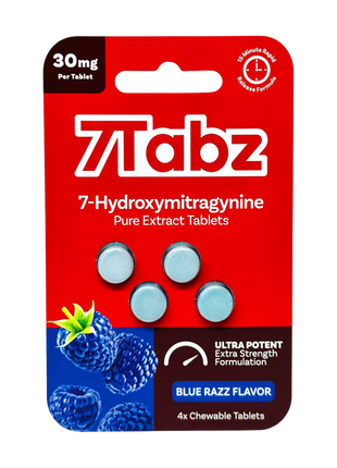 7Tabz प्योर एक्सट्रैक्ट चबाने योग्य टैबलेट 30 मि.ग्रा. (4 टैबलेट का पैक) 