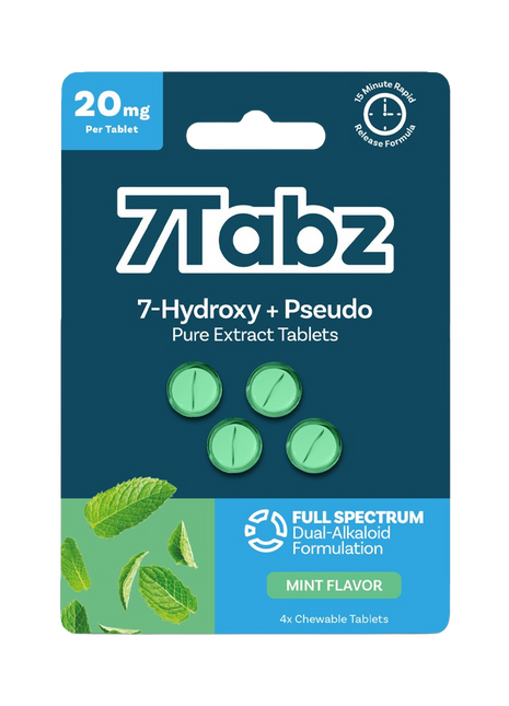 7Tabz 20mg 4 Count - Mint