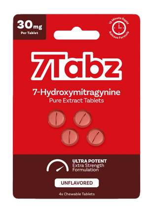 7Tabz 30mg 4 Count - Unflavored