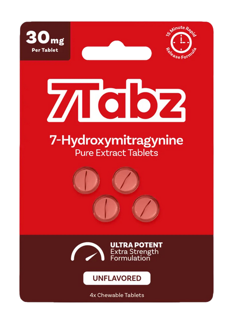 7Tabz 30mg 4 Count - Unflavored