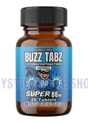 बम्बल बी बज़ टैब्स सुपर 88 मिलीग्राम - 7-ओएच चबाने योग्य टैबलेट (5 टैबलेट / 10 टैबलेट / 20 टैबलेट) 