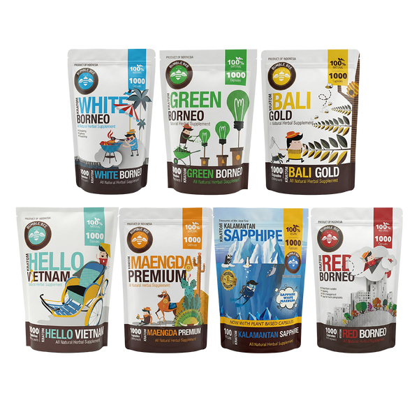 Bumble Bee Kratom - 1000 Capsules