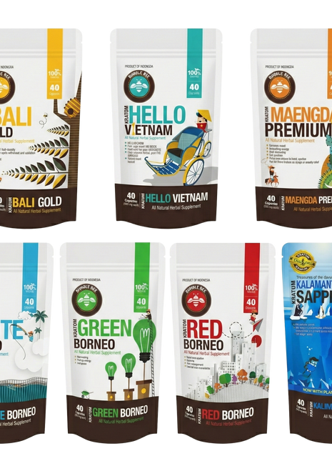 Bumble Bee Kratom Capsules 40 Count