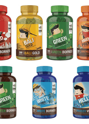 बम्बल बी क्रैटम कैप्सूल 500 कैप्सूल 