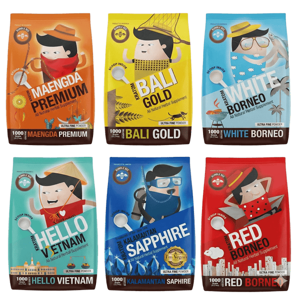 Bumble Bee Kratom 1000g Powder (1 Kilo)