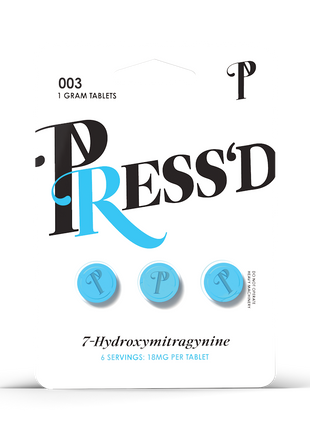 Press'd Kratom Tablets - 18mg