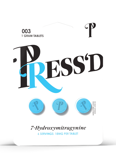 Press'd Kratom Tablets - 18mg