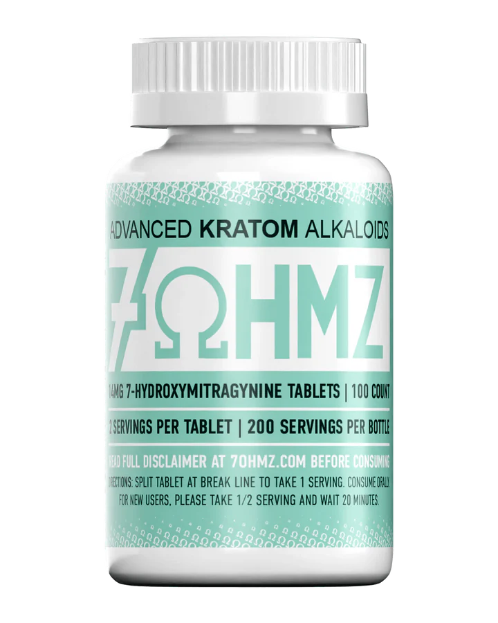 7ohmz 14mg 7 hydroxymitragynine tablets (30ct / 100ct bottle) 7ohmz 14mg 7 hydroxymitragynine tablets (30ct / 100ct bottle)