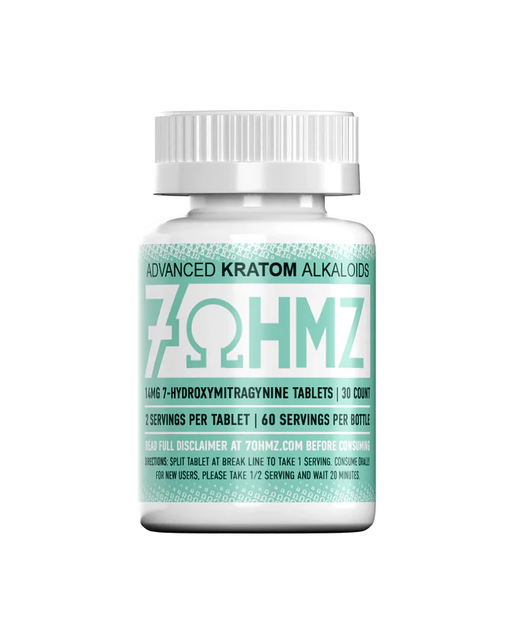 7ohmz 14mg 7 hydroxymitragynine tablets (30ct / 100ct bottle) 7ohmz 14mg 7 hydroxymitragynine tablets (30ct / 100ct bottle)