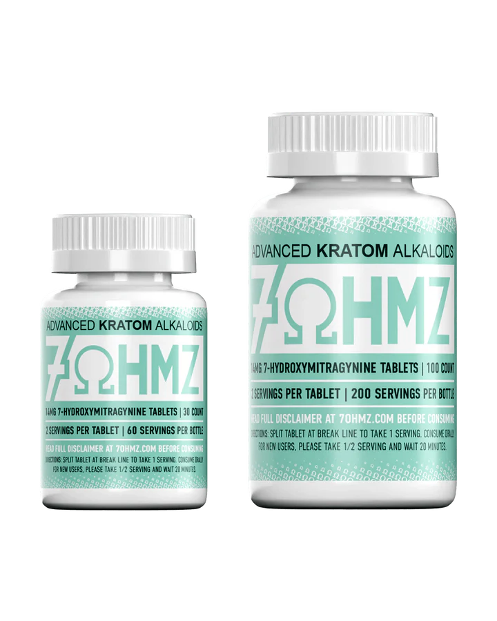 7ohmz 14mg 7 hydroxymitragynine tablets (30ct / 100ct bottle) 7ohmz 14mg 7 hydroxymitragynine tablets (30ct / 100ct bottle)
