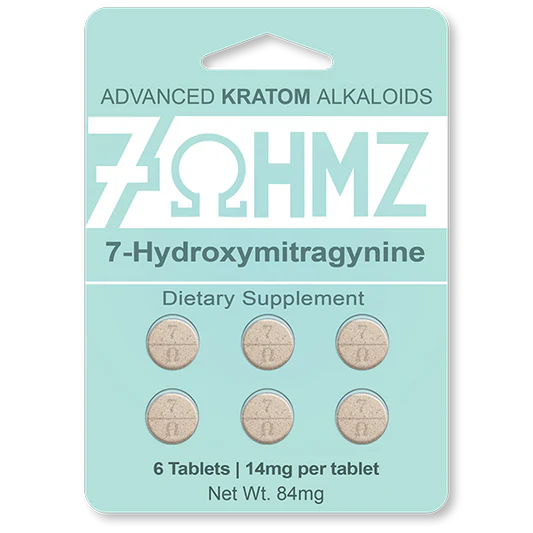 7ohmz kratom tablets 6 pack