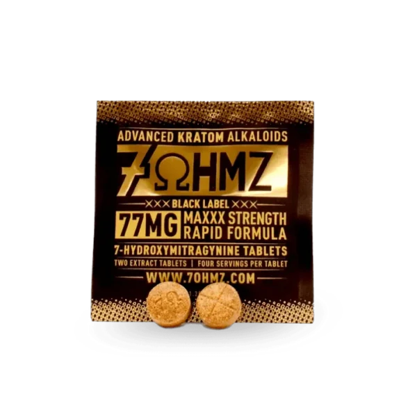 7ohmz 77mg maxx strength rapid release tablets (2ct / 6ct / 15ct / 30ct)
