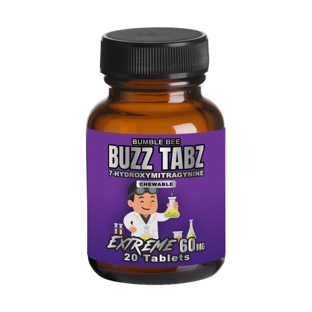 bumble bee buzz tabz extreme (5ct / 10ct / 20ct) 60mg 7 oh chewables bumble bee buzz tabz extreme (5ct / 10ct / 20ct) 60mg 7 oh chewables