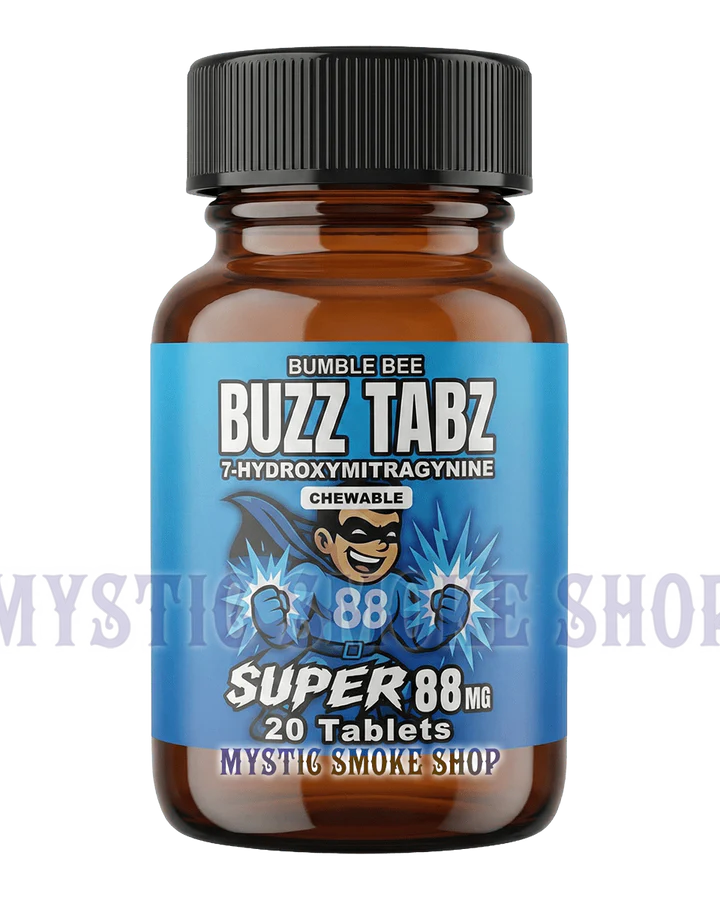 bumble bee buzz tabz super 88mg 7 oh chewable tablets (5ct / 10ct / 20ct) bumble bee buzz tabz super 88mg 7 oh chewable tablets (5ct / 10ct / 20ct)