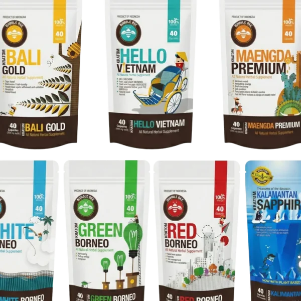 bumble bee kratom capsules 40 count
