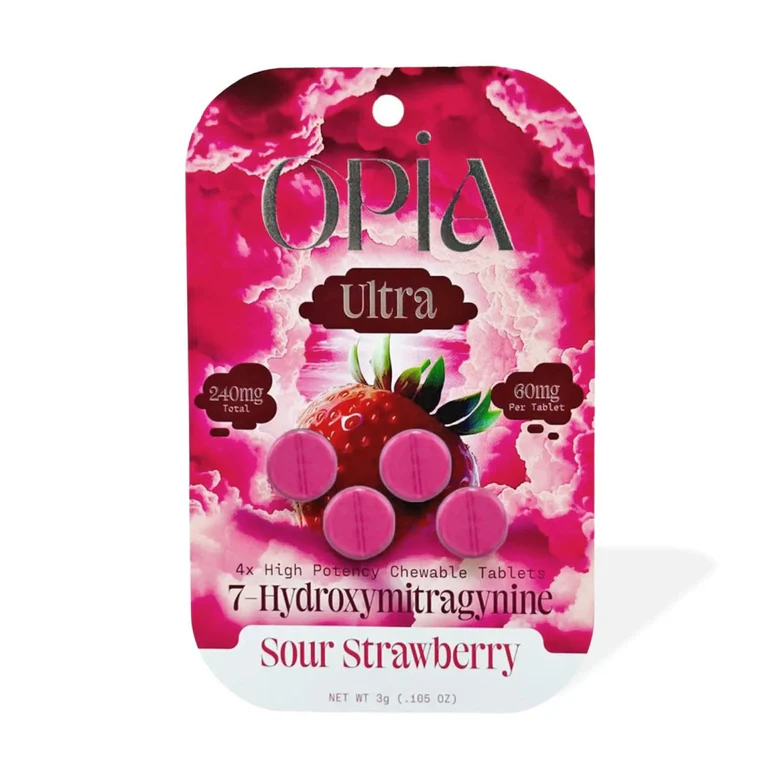 opia ultra 7 hydroxymitragynine chewable tablets 60mg 4 count 1825028 1 opia ultra 7 hydroxymitragynine chewable tablets 60mg 4 count 1825028 1